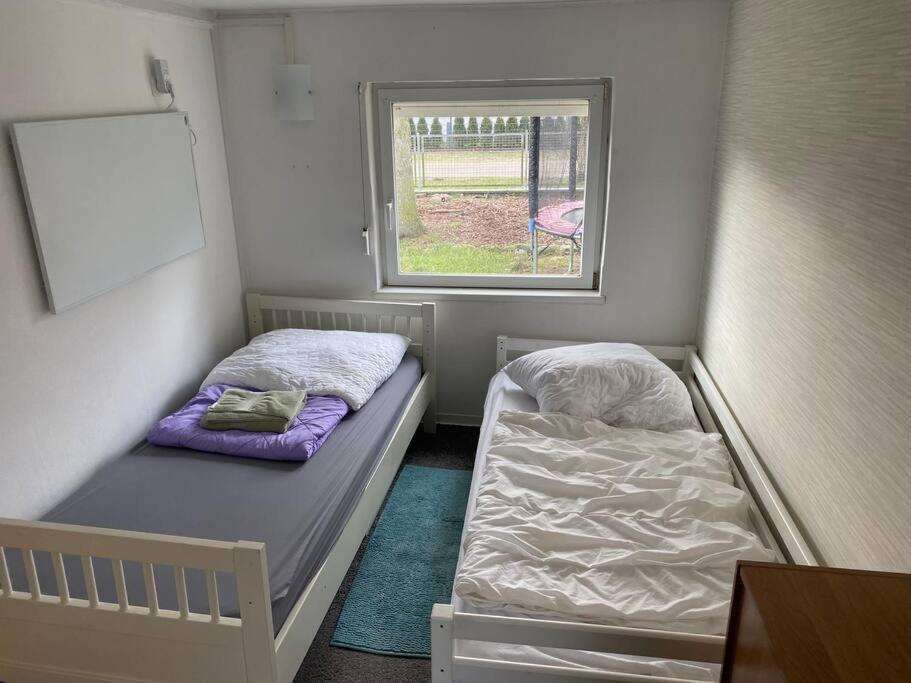 Bungalow Im Gruenen Werneuchen Exteriör bild
